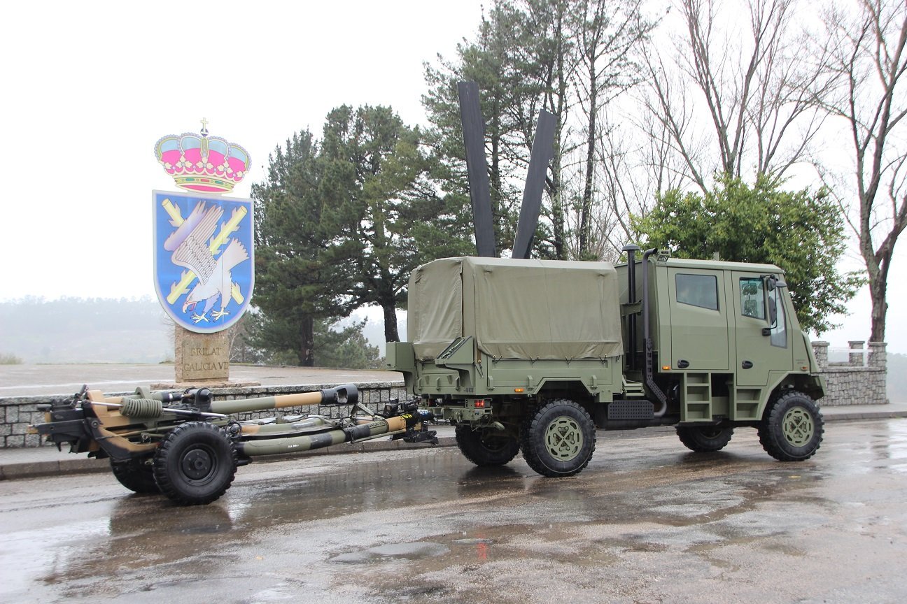 La BRILAT es la primera unidad del Ejrcito de Tierra en recibir un lote significativo de los nuevos vehculos SK95. (Ejrcito de Tierra)